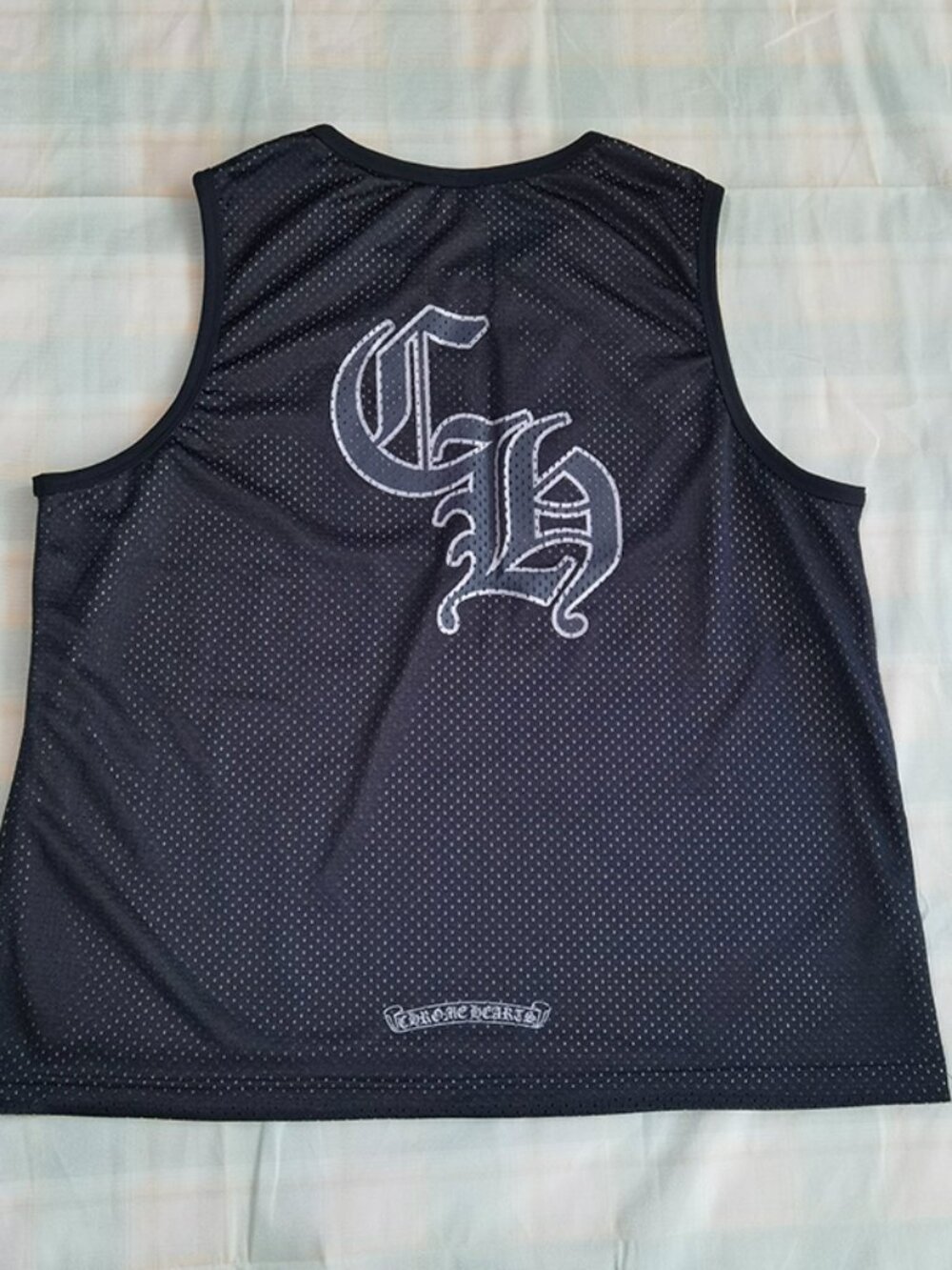 Chrome Hearts Black Mesh Sleeveless Tank Top - Picture 5 of 11